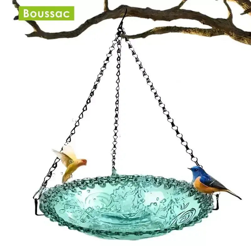Flower Shaped Hanging Bird Feeder & Birdbath - Sitodo