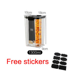 Transparent Food Storage Containers