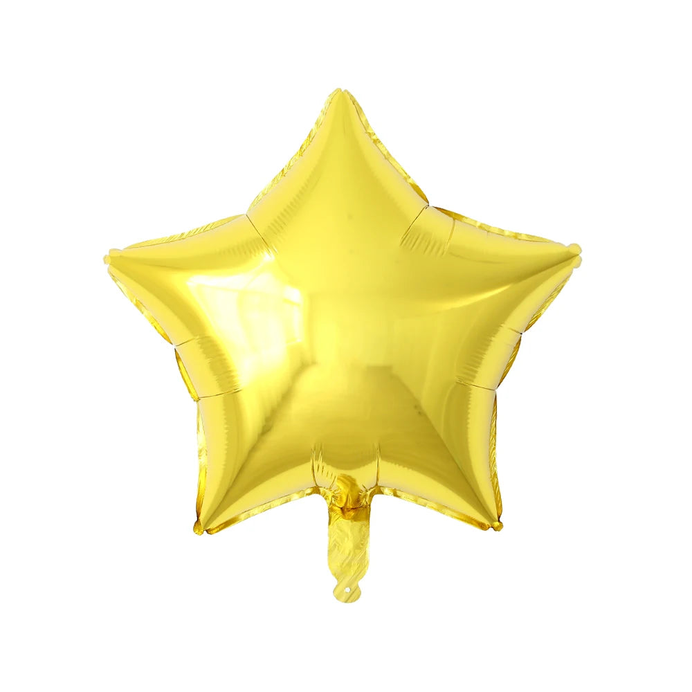 Star & Heart Aluminum Balloons