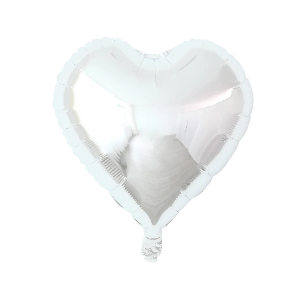 Heart Foil Helium Balloons