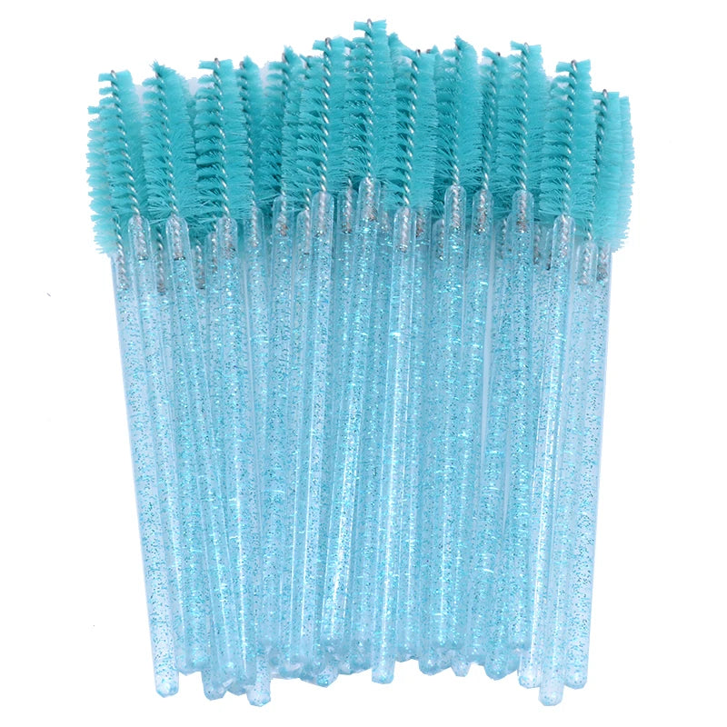 Disposable Micro Glitter Eyelash Brushes