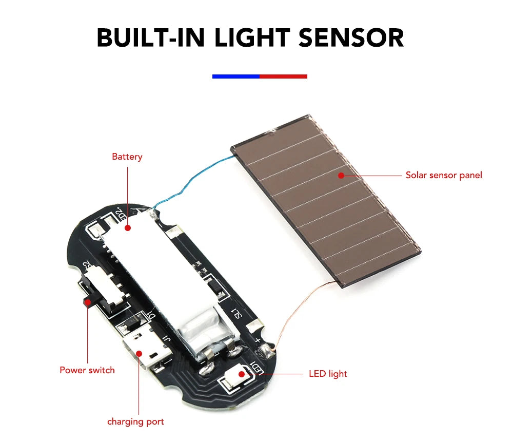 ضوء LED لإنذار أمان السيارة