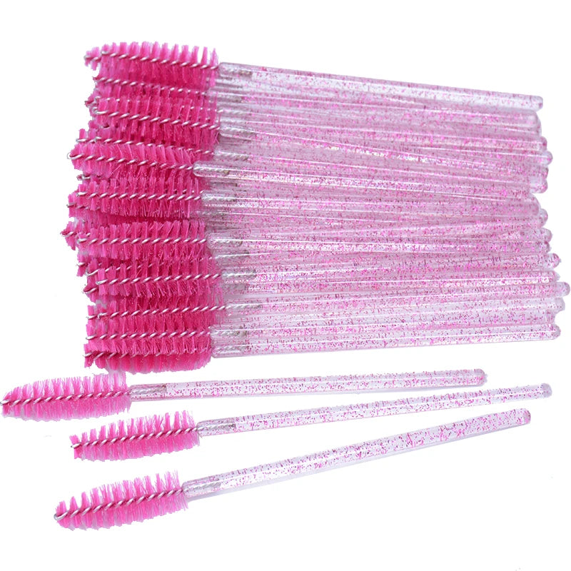 Disposable Micro Glitter Eyelash Brushes