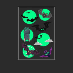 Halloween Luminous Tattoo Stickers sitodo