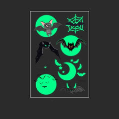 Halloween Luminous Tattoo Stickers sitodo