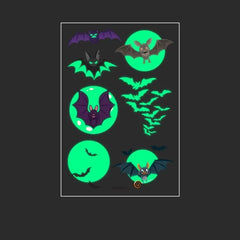 Halloween Luminous Tattoo Stickers sitodo