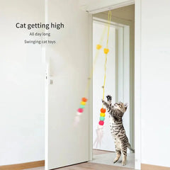 Hanging Door Rope Teasing Cat Toy sitodo