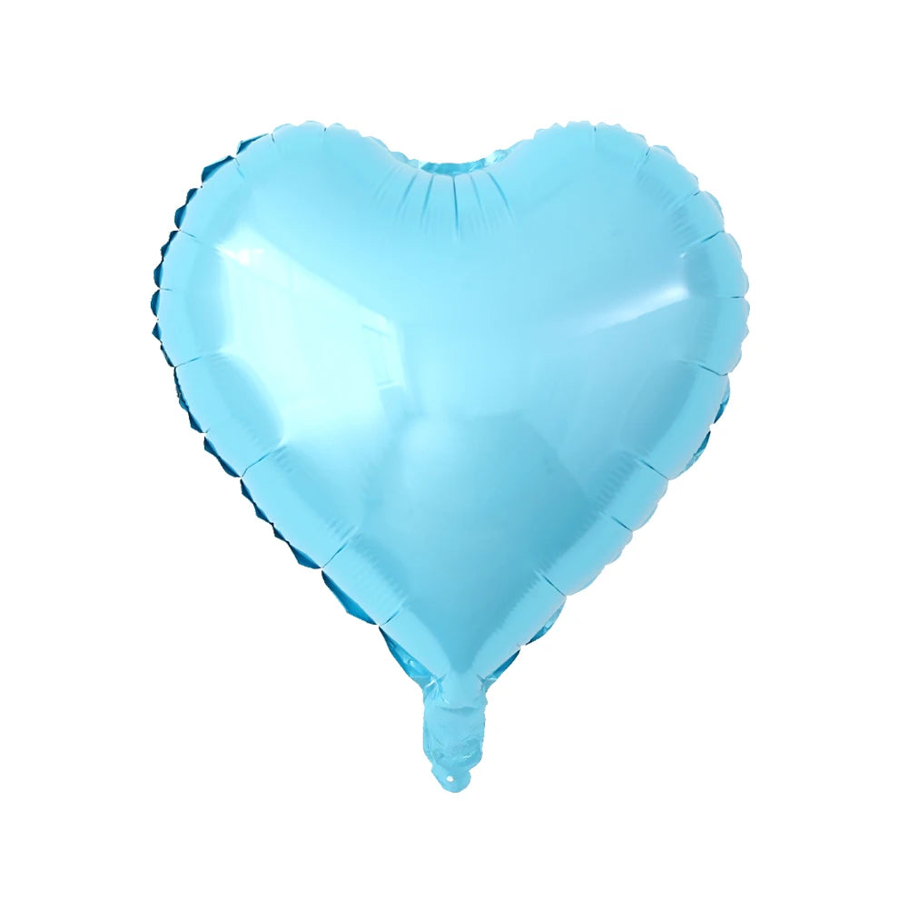 Heart Foil Helium Balloons