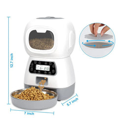 Automatic Pet Feeder and Dry Food Dispenser