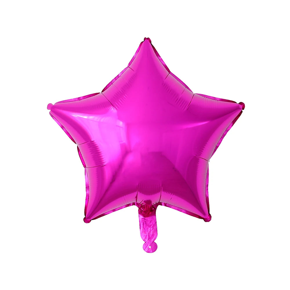 Star & Heart Aluminum Balloons