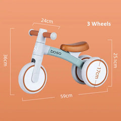 Infant Baby First Balance Bike & Walker sitodo