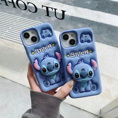 Iphone Stitch Head Grip Phone Case - Sitodo