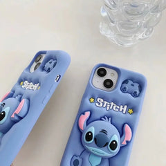 Iphone Stitch Head Grip Phone Case - Sitodo