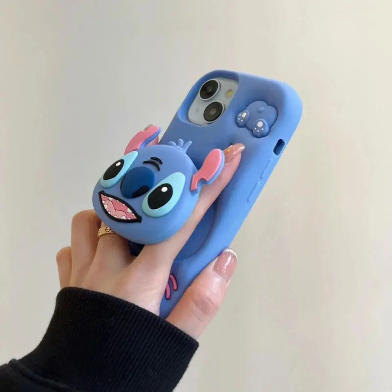 Iphone Stitch Head Grip Phone Case - Sitodo