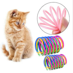 Kitten Coil Spiral Springs Cat Toys sitodo