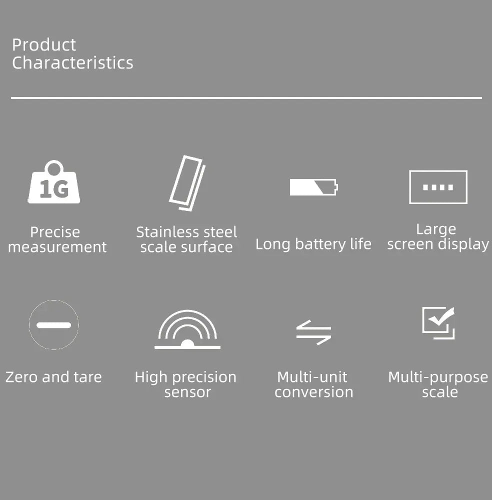LCD Display Electronic Scale - Sitodo