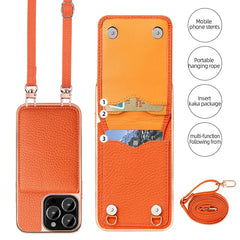 Leather Crossbody iPhone Case - Sitodo