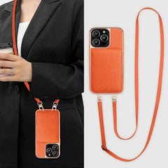 Leather Crossbody iPhone Case - Sitodo