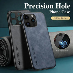 Luxury Magnetic Leather Phone Case For iPhone - Sitodo