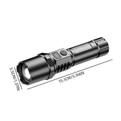 Multi-Functional Outdoor LED Zoom Flashlight - Sitodo