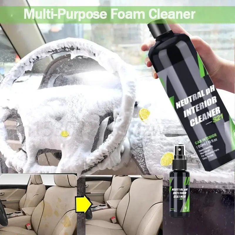 Multi-Purpose Car Interior Leather Foam Cleaner sitodo