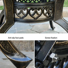 Outdoor Rust-Proof Aluminum Table - Sitodo