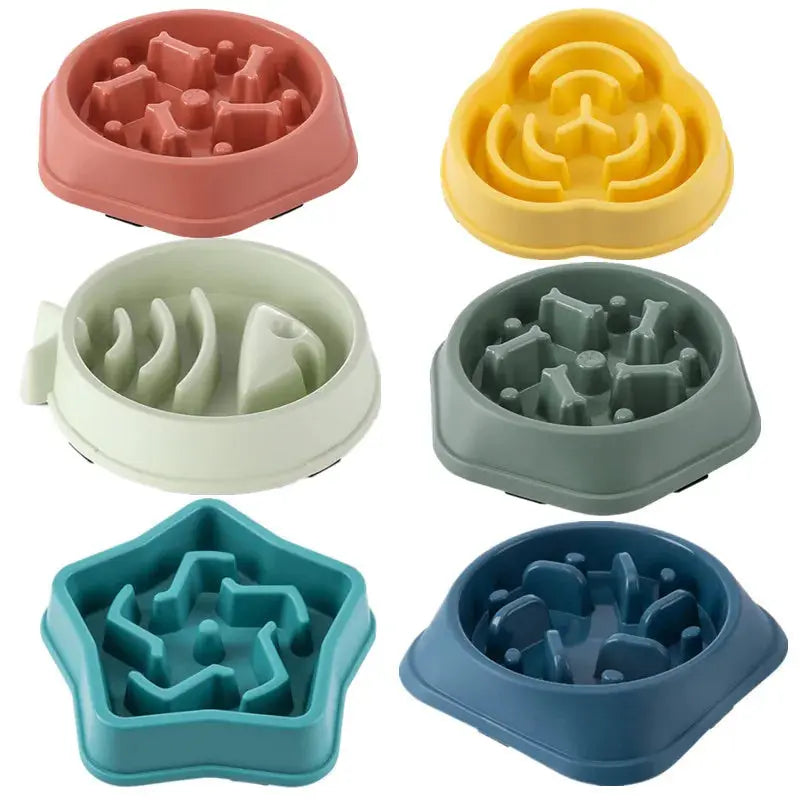 Pet Anti-choking Slow Food Bowl sitodo