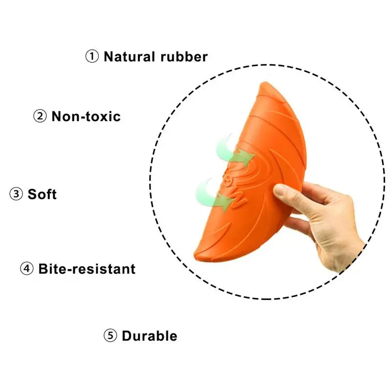Pet Bite Resistant Flying Disc Toys sitodo