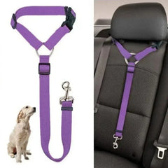 Pet Dog Adjustable Car Seat Belt & Leash sitodo