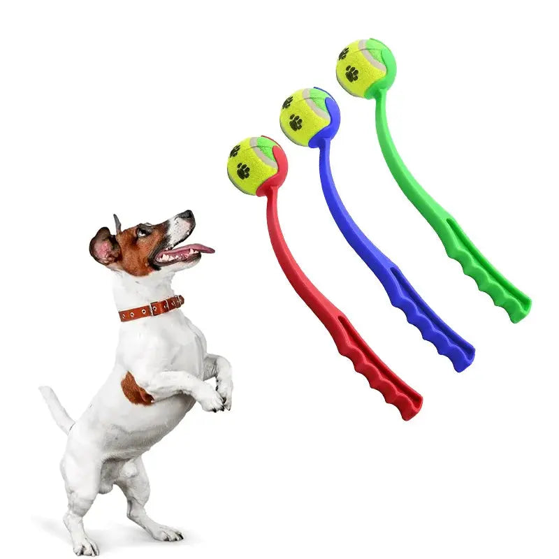 Pet Hand Throwing Ball Toy sitodo