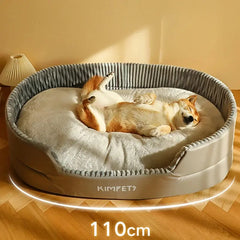 Pet Removable Square Plush Kennel Bed sitodo