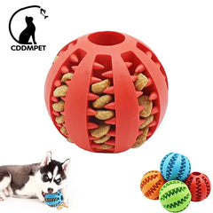 Pet Tooth Cleaning Rubber Food Ball Toy sitodo