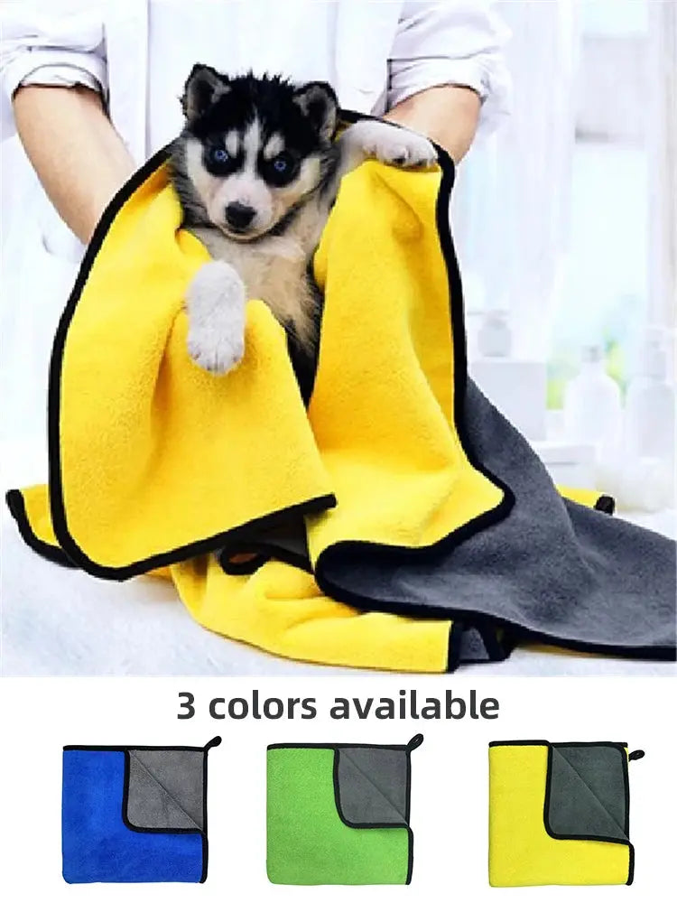 Quick-drying Pet Dog and Cat Towel sitodo