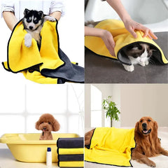 Quick-drying Pet Dog and Cat Towel sitodo