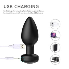 Remote Control Anal Plug Vibrator sitodo