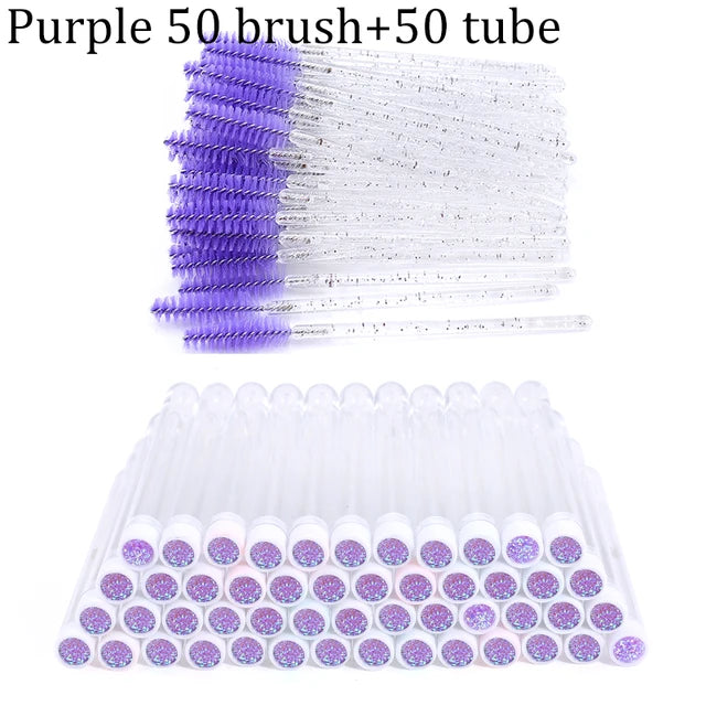 Reusable Eyebrow Brush Tube