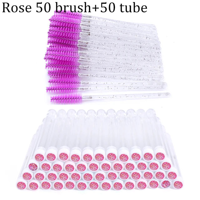 Reusable Eyebrow Brush Tube