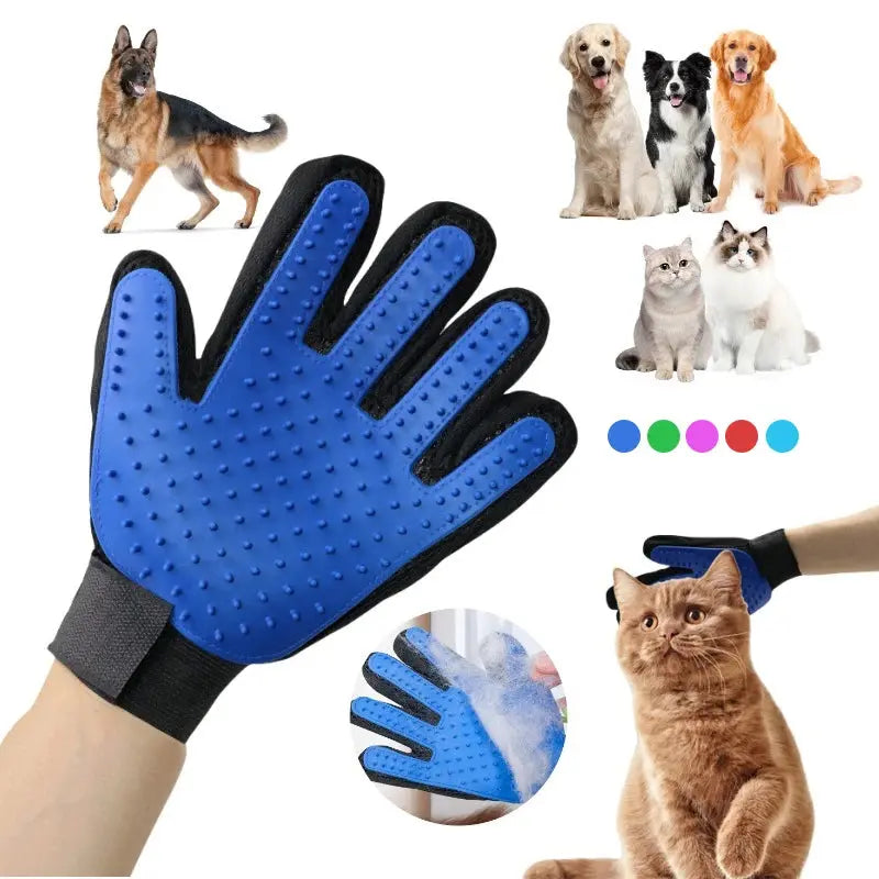 Rubber Pet Grooming Glove sitodo