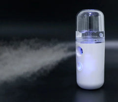 Humidificador de vapor facial recargable por USB