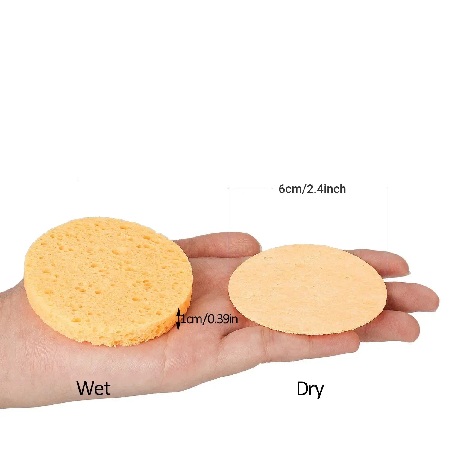 Compressed Facial Sponges