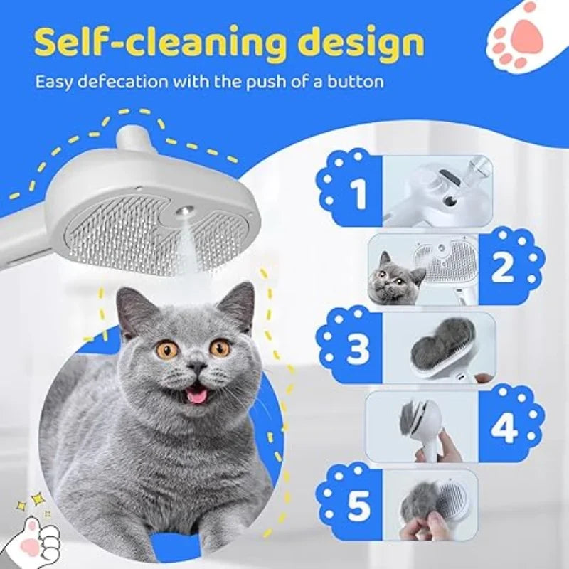 3-in-1 Electric Cat Hair Brush