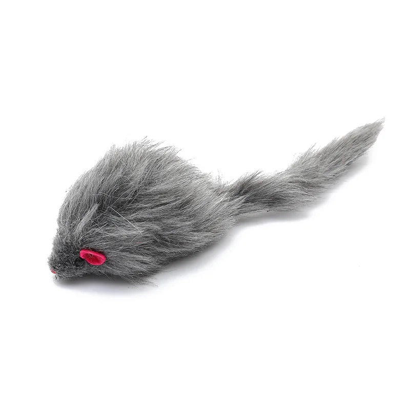 Cat Plush Simulation Mouse Interactive Toys