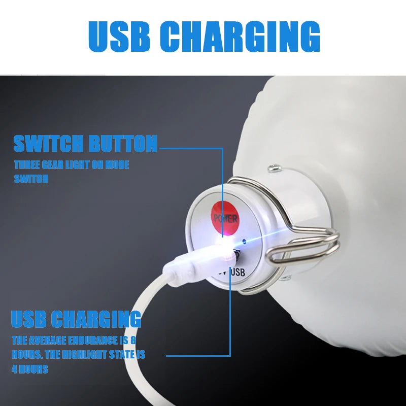 USB Rechargeable Outdoor Camping Lights