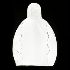 Men's Reflective Hooded Jacket