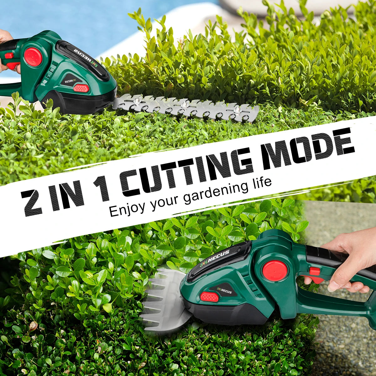 Cordless Electric Hedge Trimmer