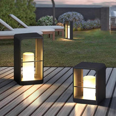 Marble LED Solar Lawn Light