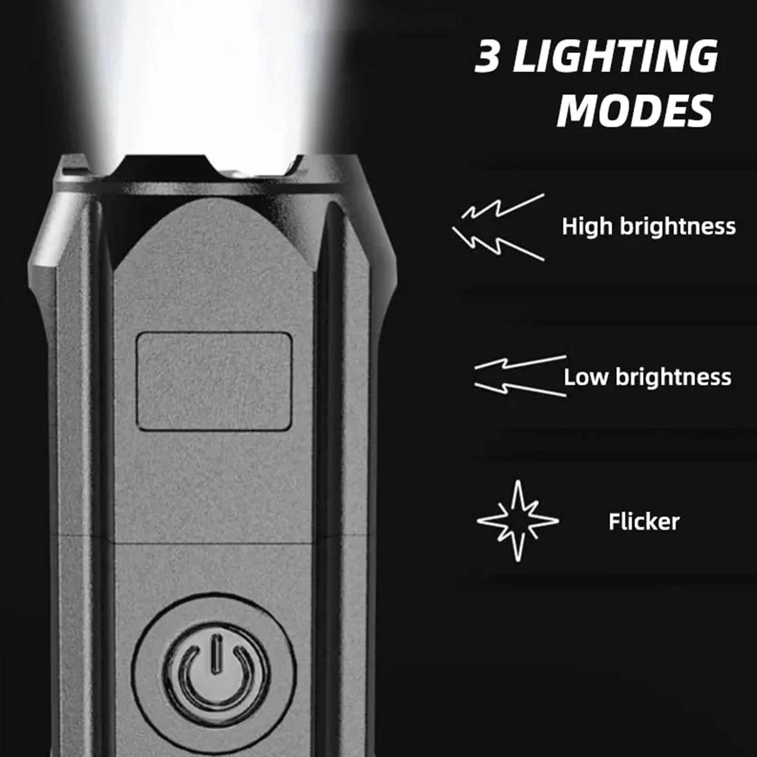 Portable Rechargeable Flashlight