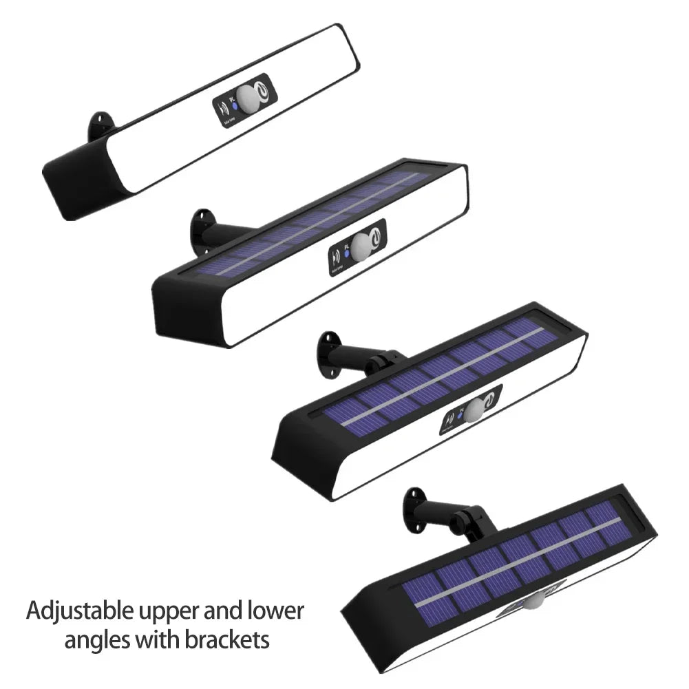 Lámpara Solar de pared 36LED, Sensor de movimiento al aire libre, lámpara Led Solar impermeable con Clip para valla de jardín, iluminación Solar decorativa de paisaje