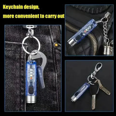 Rechargeable Mini Keychain Flashlight