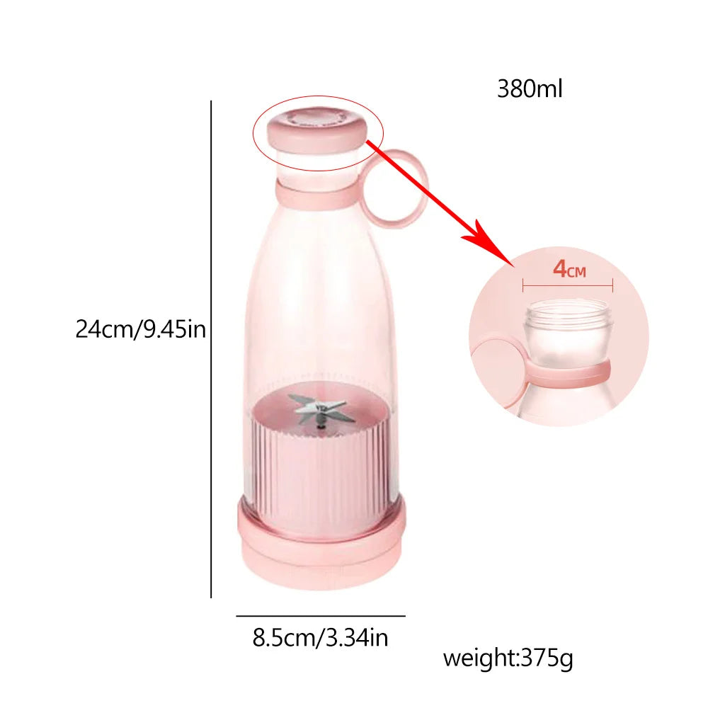 Mini Portable Electric Fresh Fruit Juicer